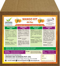 Urvara Mango Kit - Organic Kit for Growth, Flowering & Sucking Pest Controller 